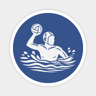 Water Polo (white) Magnet